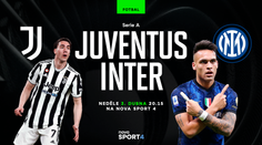 Juventus ve šlágru Serie A hostí Inter. Zápas můžete sledovat na Nova Sport 4