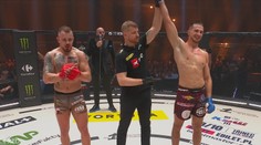 Červinský slaví první výhru v KSW. Štummer si při vítězství zlomil ruku