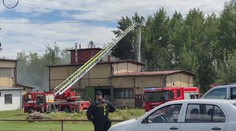 Velký požár na okraji Prahy. V Běchovicích hořel autoservis