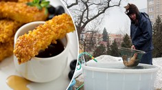 Vánoční kapr jinak: Pochoutka v kukuřičných lupíncích