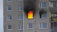 Hasiči na východě Čech likvidovali dva velké požáry. Byt v Chrudimi zcela vyhořel