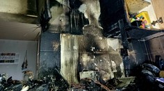 Byt v Českém Krumlově zřejmě zapálili pes s kočkou. Obě zvířata zemřela