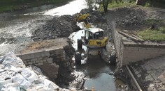 Dělníci zahájili opravy jihlavského jezu. Proběhne i kompletní výměna stavidla