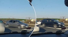 Řidiči nechtěli stát v zácpě, otočili se a odjeli pryč v protisměru! VIDEO