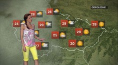 Vysoké teploty a bouřky, to dnes čeká Česko
