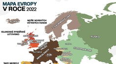 UNIKÁTNÍ MAPA Evropy roku 2022: Česko vystoupí z EU, Řecko koupí Čína!
