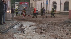 Prudká bouře ochromila Liberec! Padaly kroupy, z ulic byly řeky
