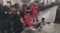Vědci prozkoumali kryptu Arnošta z Pardubic. Našli v ní ostatky