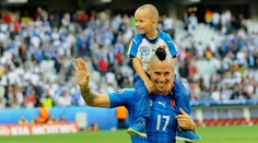 Jablko nespadlo daleko od stromu. Hamšík junior vstřelil parádní gól