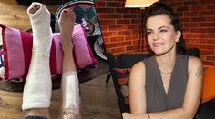 Marta Jandová po nešťastném pádu: Do konce prázdnin se nepostaví na nohy