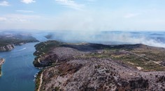Čech na dovolené vyfotil obrovský požár. Okolí Šibeniku zachvátily plameny
