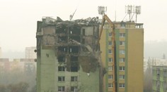 V Prešově začali bourat panelák po explozi, Slováci oceňují pomoc Čechů