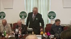 Miloš Zeman chce kvůli kůrovci zrušit šumavský národní park