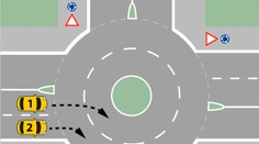 Opravdu jezdíte správně na kruhovém objezdu? Chybují i ostřílení řidiči