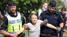 Pokuta Gretu nezastavila. Jen pár hodin po soudu se opět ocitla v rukou policie