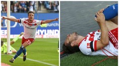 Sezona pro Müllera skončila po 10 minutách, zranil se při oslavě gólu