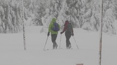 Sníh v Česku komplikoval dopravu, v Krkonoších a Jeseníkách hrozí laviny