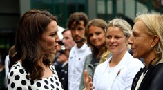 Vévodkyně Kate na Wimbledonu: Setkala se i s Navrátilovou! VIDEO