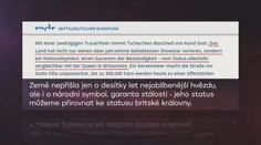 "Jako kdyby Britům zemřela královna," píší ve světě o pohřbu Gotta