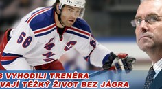 Rangers vyhodili trenéra a poznávají těžký život bez Jágra