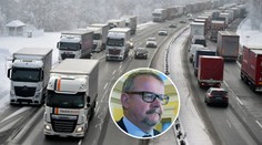 Ministr viní z kolapsu kamioňáky, dopravci naopak silničáře a policii