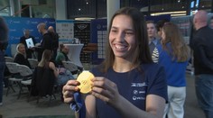 Tajná oslava pro zlatou olympioničku. Maděrová dala nahlédnout do svého soukromí