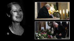 Loučení s Táňou Fischerovou: Zlomený Kačer ztratil na pohřbu slova