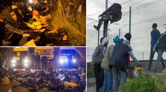 Peklo v Calais: 1700 uprchlíků zničilo ploty a vtrhlo do tunelu!