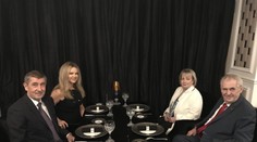 Zeman a Babiš se sešli v luxusní restauraci. Řešili vládu i jídlo