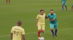 Legendární Cafu nebo Nuno Gomes si zahráli v Kataru. Sudího dělal šéf FIFA