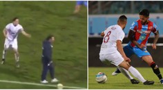 Trenér vběhl na trávník a zastavil protiútok, dostal trest na čtyři zápasy