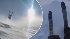 Úžasné záběry jízdy národního reprezentanta ve freestyle lyžování