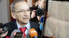 POPRASK V SENÁTU: Kubera zveřejnil tajný seznam z hlasování! Víme, kdo chce Klausovu hlavu