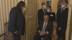 Zemanův projev se natáčel dopředu. Podívejte se, jak to vypadalo v zákulisí