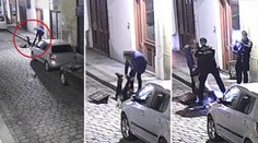 Opilý mladík uvízl v kanále, ven ho museli tahat strážníci! VIDEO