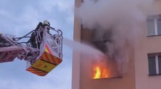 Ve vyhořelém bytě v Hradci Králové našli mrtvého muže. Policie neví, kdo to je