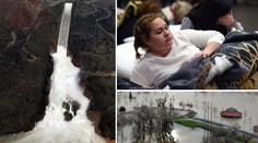 Přehradu Oroville čeká bouře, na 200 tisíc lidí pustili domů! FOTO