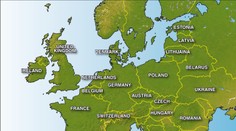 OSTUDA! Američané Česko posunuli na východ a Slovensko rovnou vymazali!