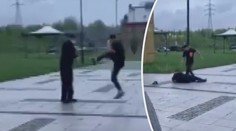 Mladíka podezřelého z brutálního útoku na strážného dopadla policie