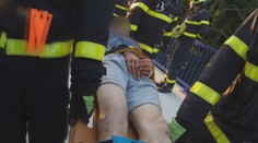 Opilý muž v Ostravě spadl z mostu. Zachránila ho náhoda