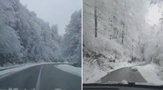 Chorvatsko zasypal sníh! Část země zasáhlo i silné zemětřesení. VIDEO
