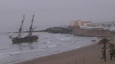 Česká historická plachetnice La Grace ztroskotala ve Španělsku