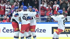 Češi i s posilami z NHL porazili Finsko. Dva góly vstřelil Lauko