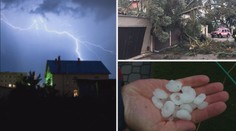 Česko zasáhly další silné bouřky. Meteorologové vydali výstrahu