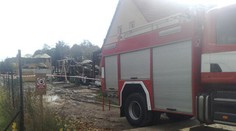 V Kardašově Řečici shořela pila. Škoda 33 milionů