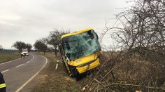 Autobus s 20 lidmi na Náchodsku narazil do stromu! 5 zraněných