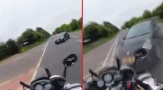 DRSNÉ VIDEO: Motorkář nedostal přednost a natočil svou smrt