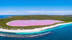 Lidé nevěří vlastním očím. Jezero Hillier má barvu jako z pohádky