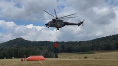 Češi vyrazili na pomoc Bulharům. Poslali vrtulníky na hašení požárů