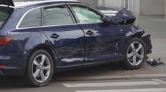 V Pardubicích havaroval cizinec v luxusním autě. Později se zjistilo, že je kradené